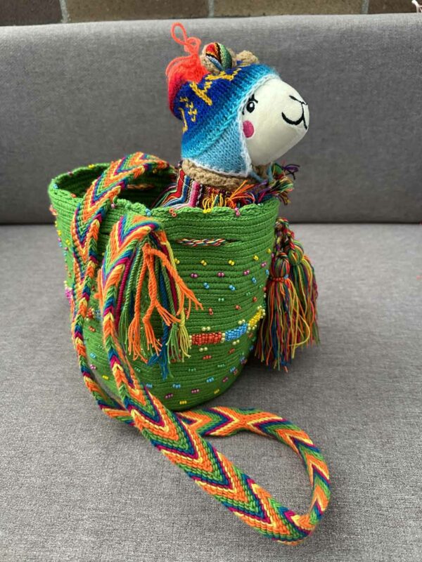 Wayuu Hand Woven Bags Colombia Femperium Small Peluches Osititos 02
